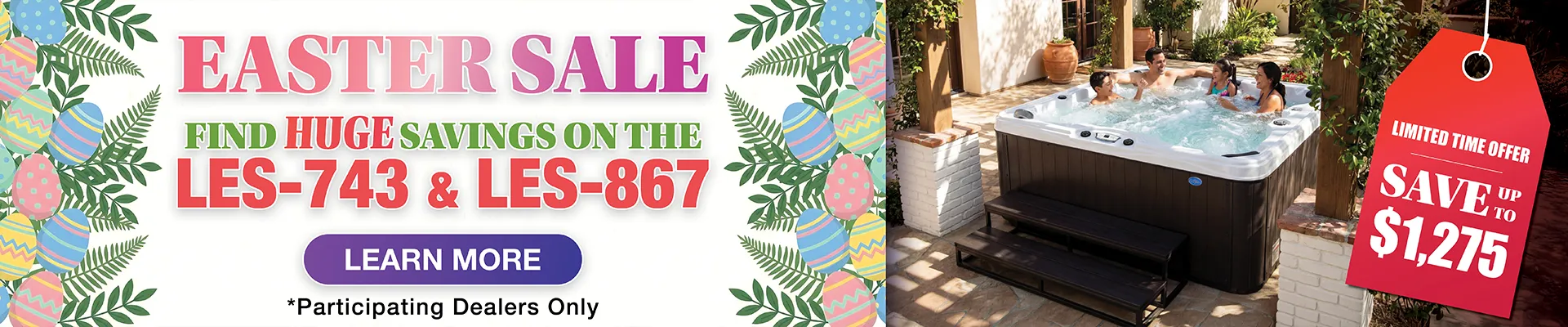 Calspas hot tub being used in a family setting - Clive