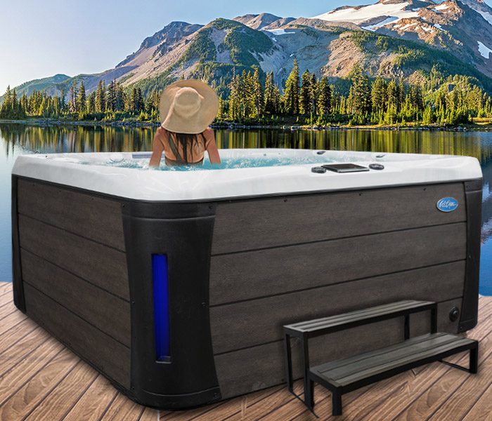 Calspas hot tub being used in a family setting - hot tubs spas for sale Clive